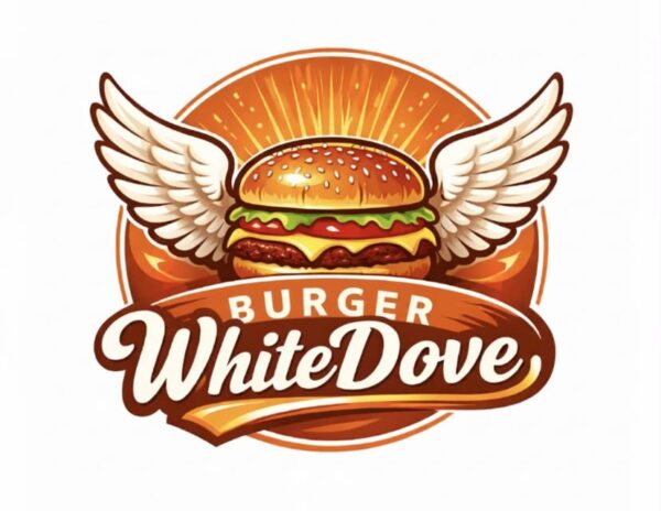 BURGER White Dove ロゴ